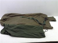 Military Look Duffel Bag & Laundry Bag