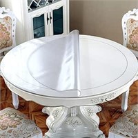 OstepDecor Upgraded Version Frosted Round Table Co