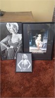 3 Marilyn Monroe pictures. 

Signs of