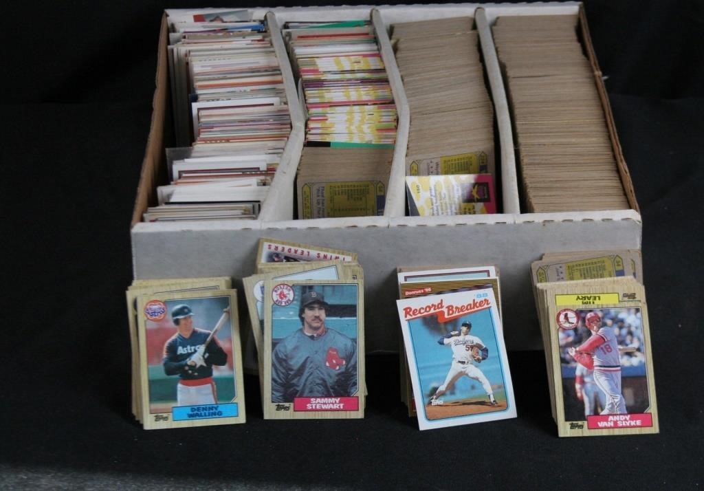 Box of Baseball Cards