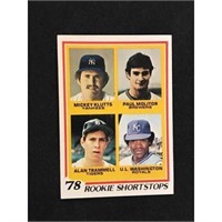 1978 Topps Rookies Trammel/molitor