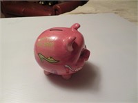 Piggy Bank with some coins