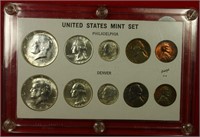 1964 P&D U.S. Mint Set in Capital Plastic Holder