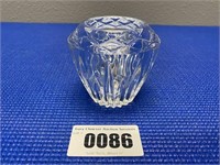 Crystal Vase 3 1/4" H