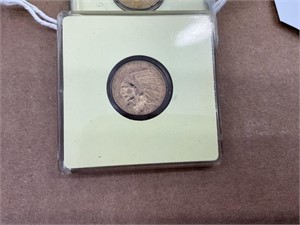 1914 Gold Indian Head 2.50 Dollar Coin