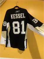 KESSEL NUMBER 81 REEBOK JERSEY SIGNED