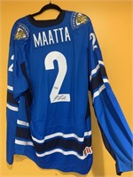 MAATTA JERSEY NUMBER 2 SIGNED FINLAND