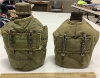 2 Army canteens
