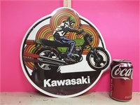 New 12" Kawasaki Sign