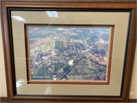 Framed Aerial Photo of Newbern 2003