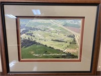 Framed Aerial Photo of Oakview Rec. Center 2003