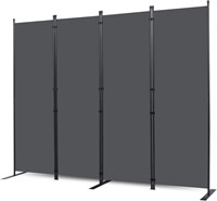 4 Panel Divider  88 W X 71 H  Dark Grey