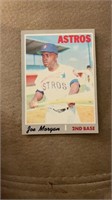 1970 Topps baseball card #537 Joe Morgan