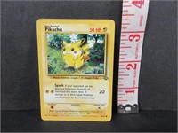 1999 PIKACHU #60/64 RED DOT ON CHEEK CARD