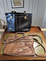Marino Orlandi & Seville Leather Bags