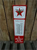 Texaco Metal Thermometer