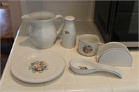 Victorian Rose dish set