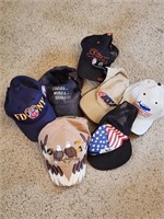 Hat Lot With Hat Tacks