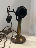 Antique Brass Phone - Western Electric Co