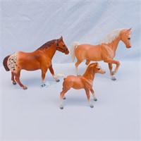 3 Pcs. Collectible Horses from Breyer Molding Co.