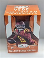 2024 Sage NFL Low Series Blaster Box Sealed