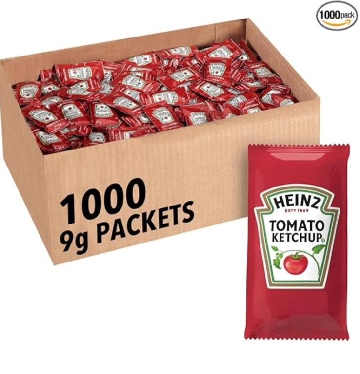 Pack Of 1000 Heinz Ketchup Single Serve Packets