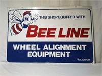 Original Beeline Wheel Alignment Sign