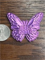 Iris 2019 Purple Butterfly Iris Through a Child’s