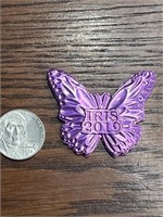 Iris 2019 Purple Butterfly Iris Through a Child’s