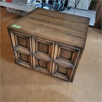 M109 Large Heavy Retro End table