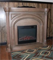 Mantle with Fireplace