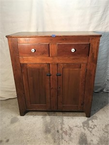 Vintage Jelly Cupboard W/ Dovetailed Drawers