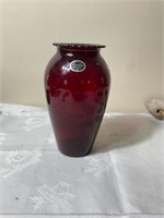Vintage Royal Ruby vase