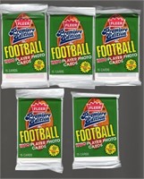 1990 Fleer Premiere Edition Football Retail Box