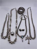 Vintage Native American Sterling Jewelry
