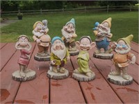 DISNEY'S VTG. COMPLETE SET OF SNOW WHITE AND THE