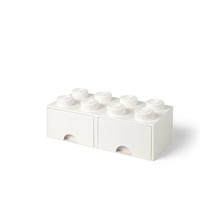 Room Copenhagen LEGO Brick Drawer, 8 Knobs, 2 Draw