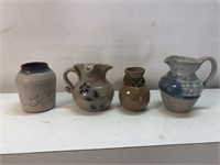 Vintage miniature studio pottery lot mixed artists