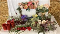 Halloween & Easter Decorations, Artificial Flowers
