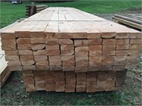2" x 4" x 14'  Number 2 SPF lumber