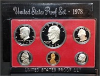 1978 US Mint Proof Set w/ Ike Dollar