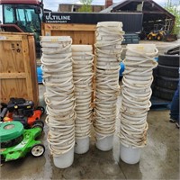 Large Quantity of 3 Gal Buckets Used As Planters
