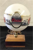 Coors Table Lamp /Clock