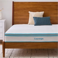 FULL Linenspa 8 Inch Memory Foam Hybrid Mattress