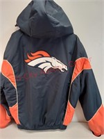 <NFL Denver Bronocs Hooded Pullover Coat Size