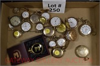 Traylot of Pocket Watches: