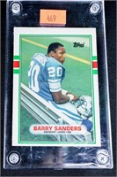 Barry Sanders Topps Rookie card #83T