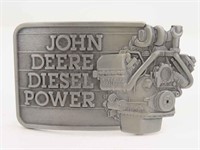 John Deere Diesel Power Belt Buckle