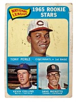 1965 Topps Baseball No 581 Tony Perez Rookie