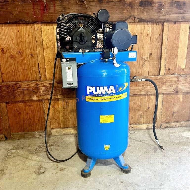 80 Gal. Puma Industrial Air Compressor